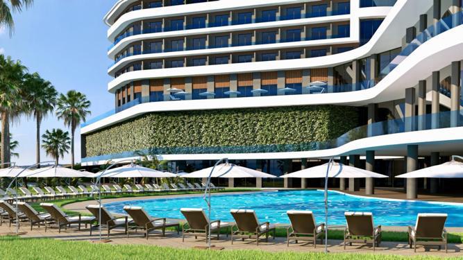 Pool terrace